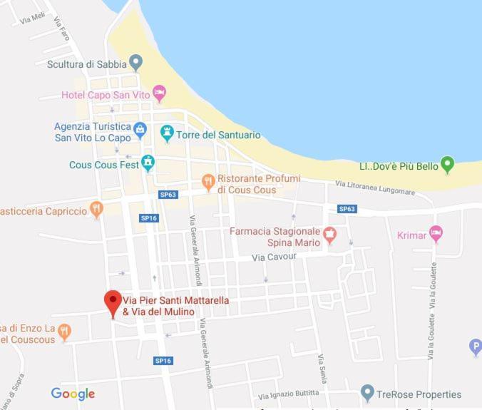 Case Colombo E Mattarella By Trerose Properties - Appartamenti Centrali Con Wi-Fi E Posto Auto Privato Gratuito San Vito Lo Capo Bagian luar foto